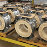 High Temperature Pre-Insulated Pipe Supports with Slide Plates for an Ethylene Production Plant in Texas