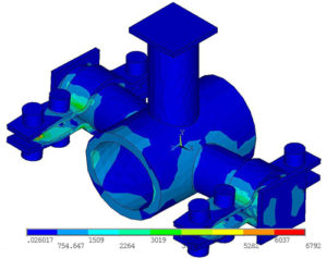 FEA on Pipe Clamp Assembly